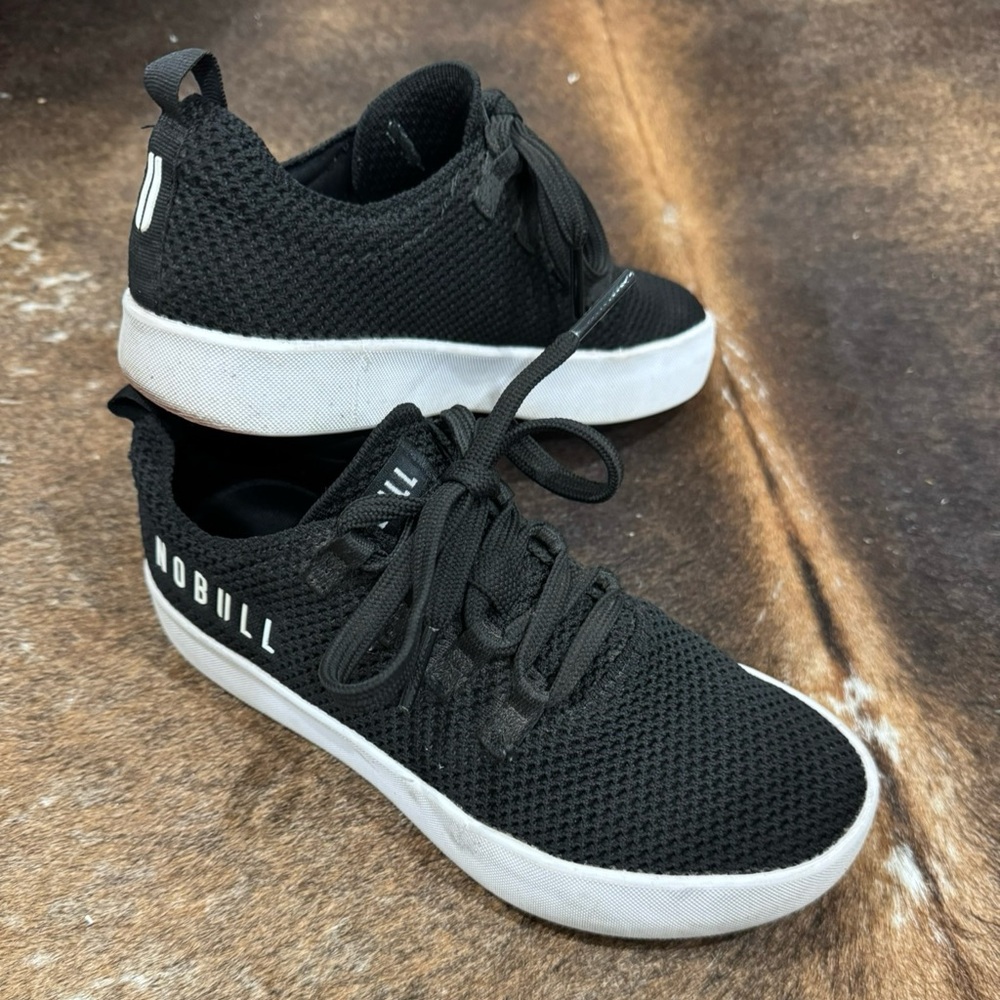 NOBULL Black and White Trainers